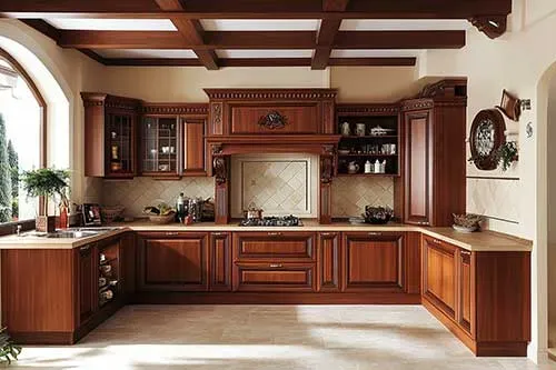 Armoires de cuisine d'angle