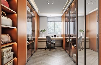 Armoire moderne à portes coulissantes en cuivre et verre.jpg