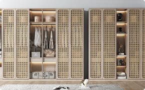 Armoire de style wabi-sabi, texture rotin.jpg