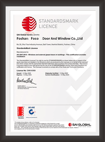Bâtiment Iso 9001 Fenso